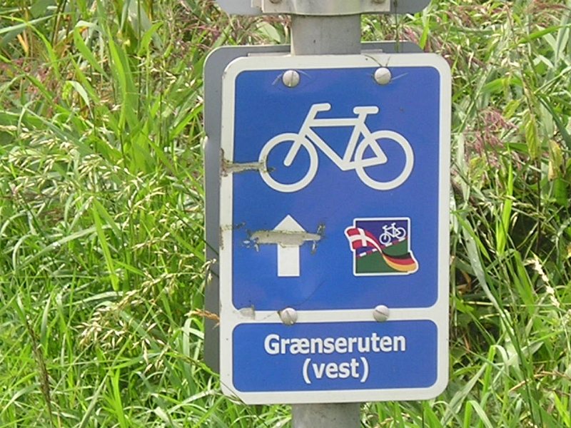 27 Radwanderschilder in DK